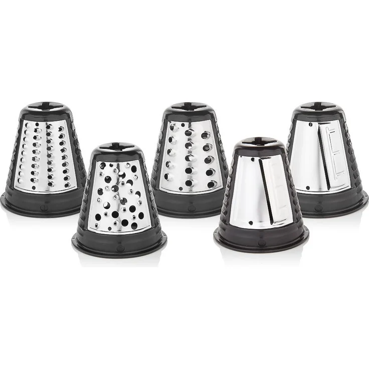 WMF Küchenminis Salat-to-go, Salatzubereiter, elektrischer Gemüseschneider, 5 Einsätze, inkl. Salat-to-go-Box, 150 W  – Bild 6