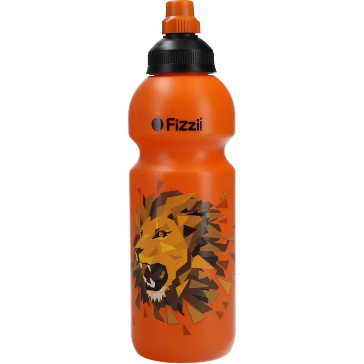 Fizzii Trinkflasche Löwe orange 600 ml. auslaufsicher
