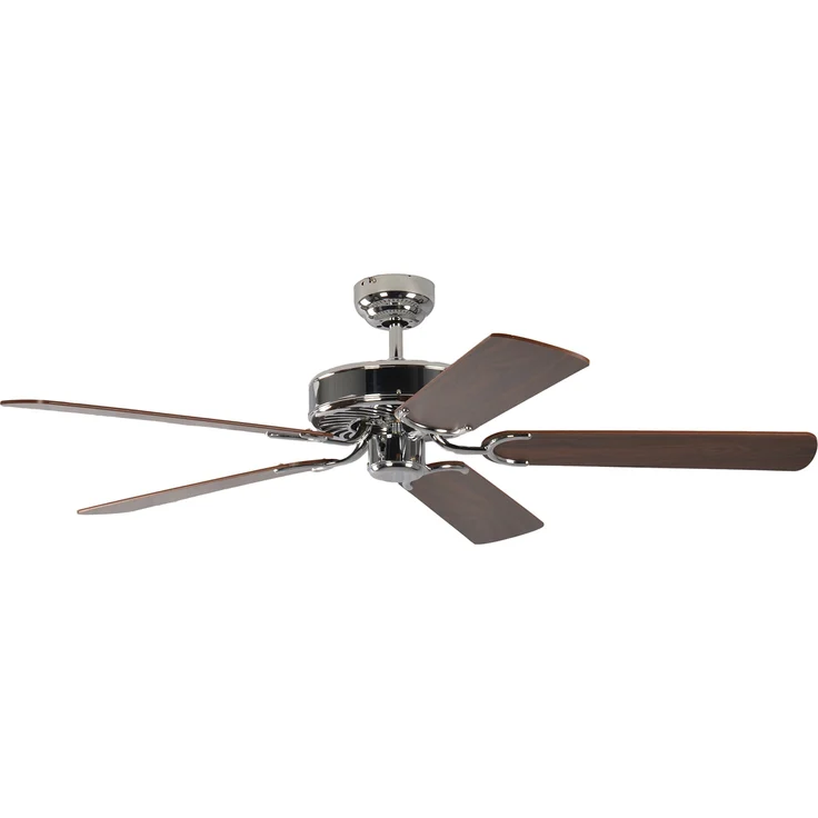 Pepeo 13322010132_v1 Deckenventilator Potkuri, Flügel Wallnuss, 240 V, Stahl|Walnuss – Bild 1