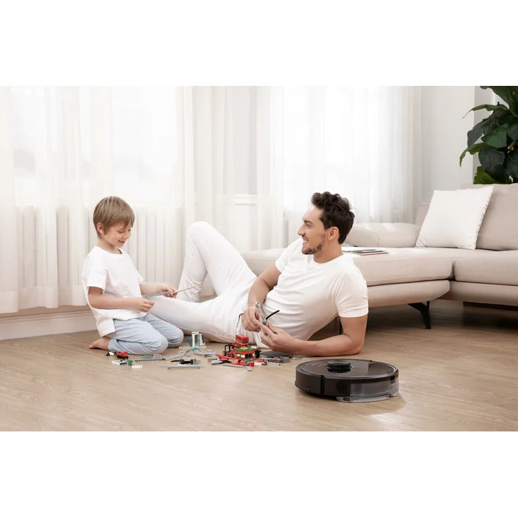 Roborock S6 MaxV Saugroboter mit Wischfunktion, 180 min Akkubetrieb, 2.500 Pa Saugleistung, App- & Sprachsteuerung, Raumerkennung, schwarz - Preisvergleich – Bild 12