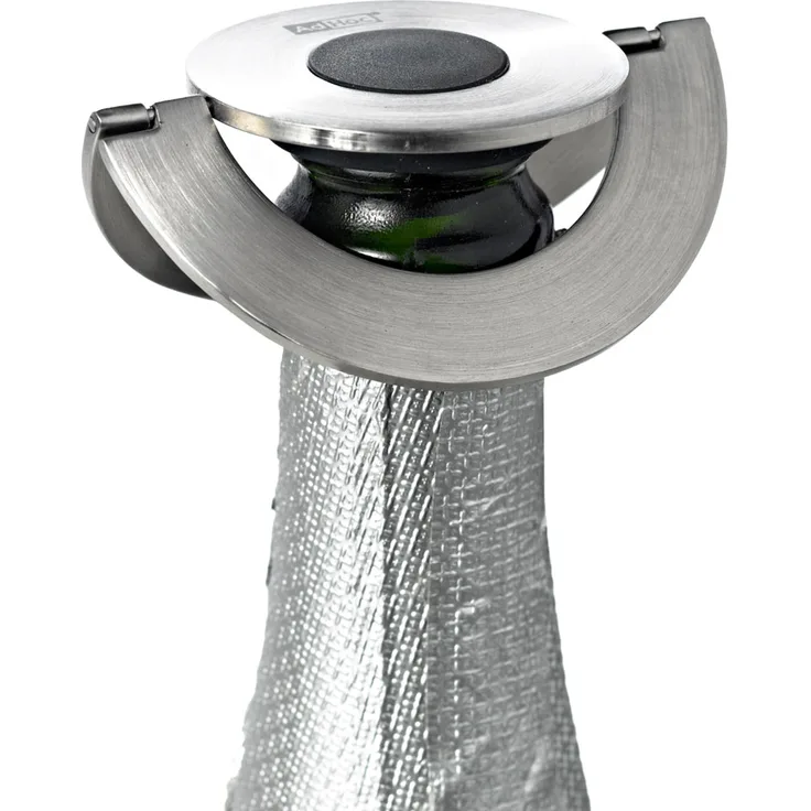 Adhoc Champagner-Stöpsel GUSTO, Silber