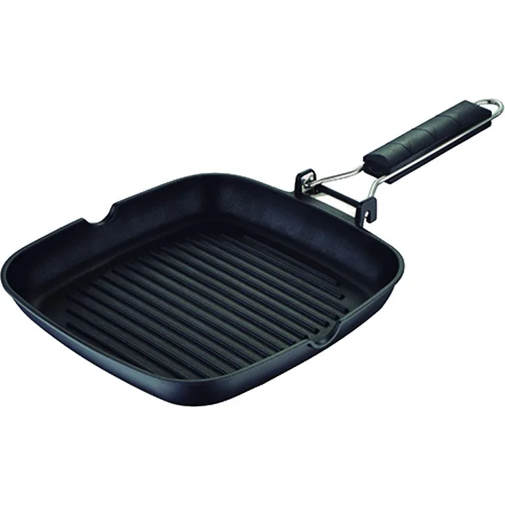 Bergner Gastrobräter, Aluminium, schwarz, 24 cm