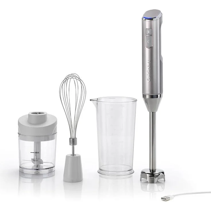 Cuisinart RHB100E Stabmixer, Edelstahl, Kunststoff, perlweiß