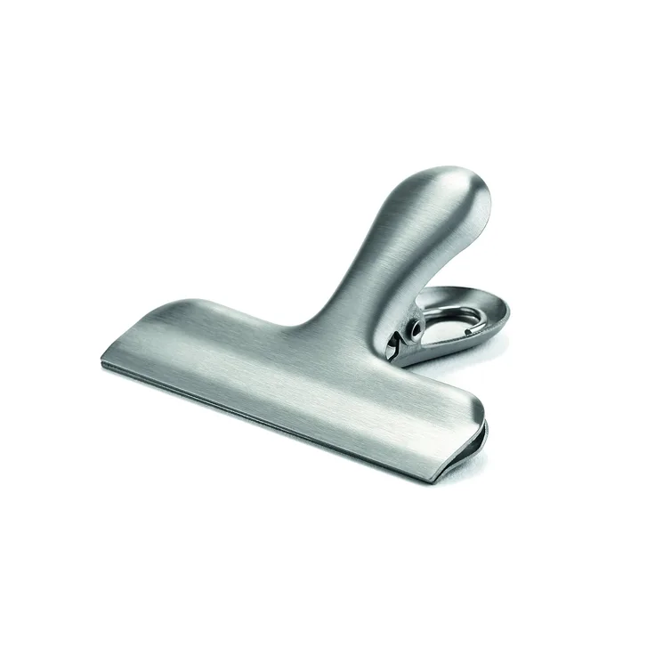 Weis Verschlussklammern Set, Edelstahl, Silber, 7.7 x 7.7 x 3 cm, 2-Einheiten