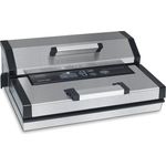 CASO FastVac 3000 Gewerbevakuumierer (180 Watt, Vakuumpumpe: 20L-Minute), Beutel und Rollen bis zu 30 cm Breite