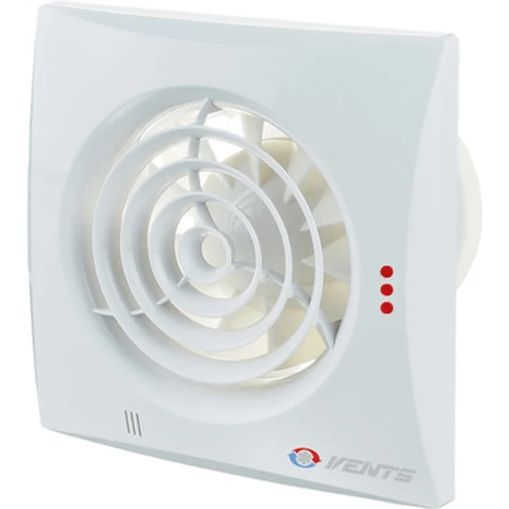VENTS Quiet 100 TH BadLüfter Kleinraumventilator mit Hygrosteuerung und Nachlauffunktion – Bild 1