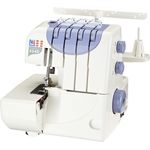 W6 N 454D Overlock-Nähmaschine, weiß, lila