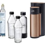 Sodapop Wassersprudler Harold Kupfer inkl. 1 PET-Flasche, inkl. 2 Glaskaraffen, und 1 CO2-Zylinder
