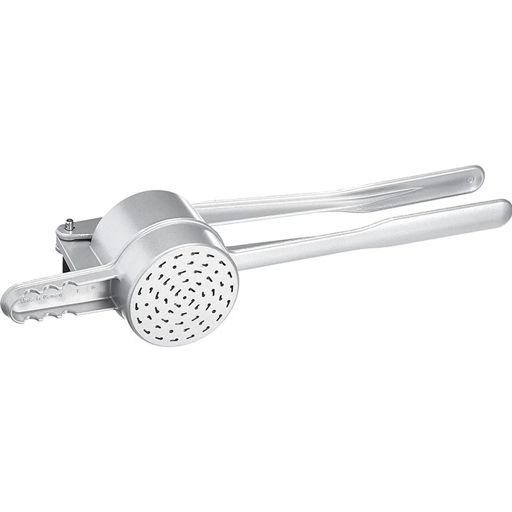 Westmark Spätzle--Kartoffelpresse, Mit Spezial-Lochung für Spätzle wie Handgemacht, Aluminiumdruckguss, Länge: 41 cm, Spätzlechef, Silber, 61202260 – Bild 1