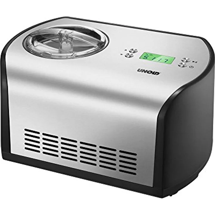 UNOLD Eismaschine One, mit Kompressor, 1,2 Liter Eiscreme, 48865