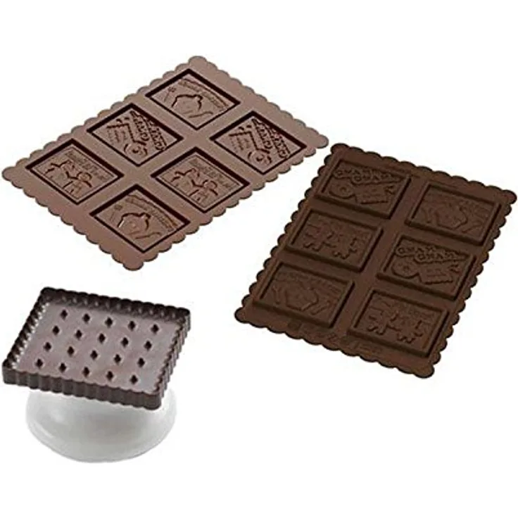 Silikomart 22.164.77.0165 CKC04 COOKIE GNAM GNAM SLIM- SILICONE MOULD