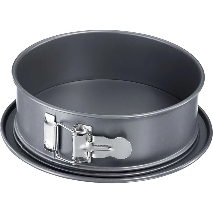 Westmark Springbackform, Rund, Durchmesser: 18 cm, Antihaftbeschichtet, Kaltgewalzter Stahl, Back-Meister, Anthrazit, 33582260