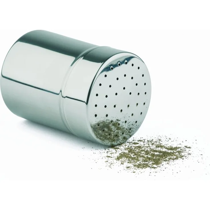 APS 777 Edelstahl Shaker (Ø 1 mm), Ø 5,5 x 7,5 cm, 0,15 Liter, Kleine Löcher