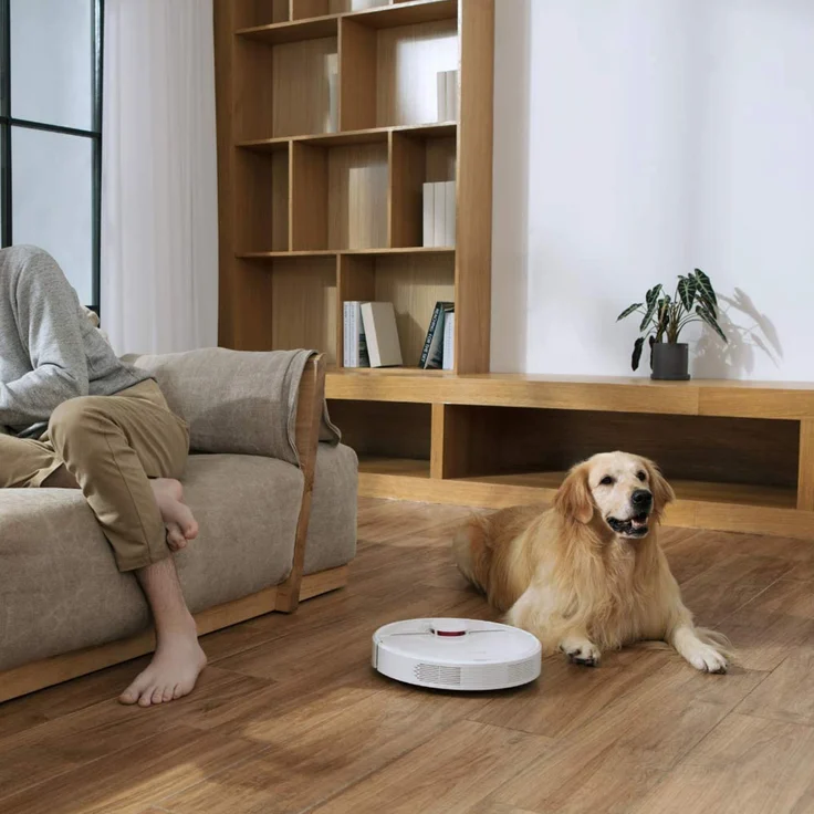 Dreame D9 Saugroboter mit Wischfunktion, 150 min Akkubetrieb, 3.000 Pa Saugleistung, App- und Sprachsteuerung, weiß – Bild 7