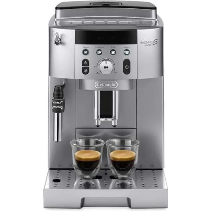 De'Longhi ECAM 250.31.SB Kaffeevollautomat mit Milchaufschäumdüse, 1,8 l Wassertank, 1450 Watt, silber