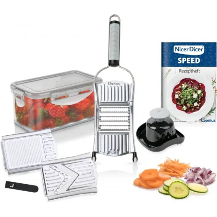 Nicer Dicer Speed Handhobel Set 9-tlg.