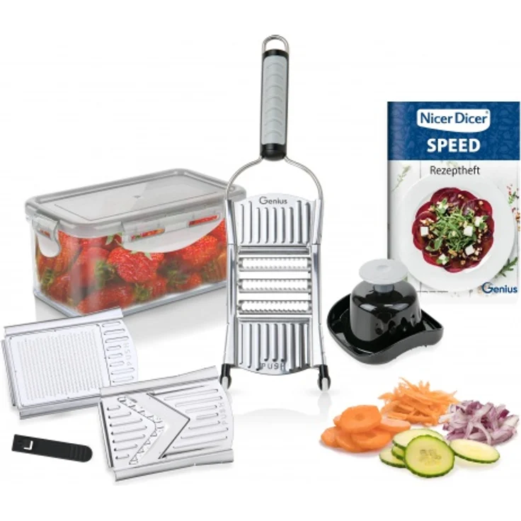 Nicer Dicer Speed Handhobel Set 9-tlg. – Bild 1