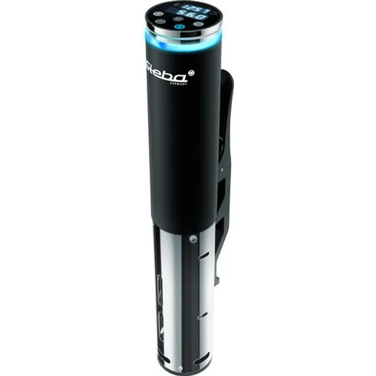 Steba SV 60 Sous-Vide-Stick, 1200 Watt, Edelstahl, schwarz, 4 Automatik-Programme, Schongarer