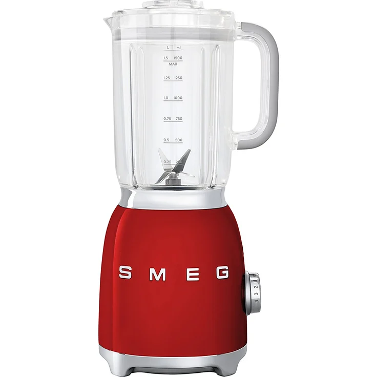 Smeg BLF01RDEU Standmixer, 800W, 1,5 L, 5 Geschwindigkeiten, rot – Bild 1