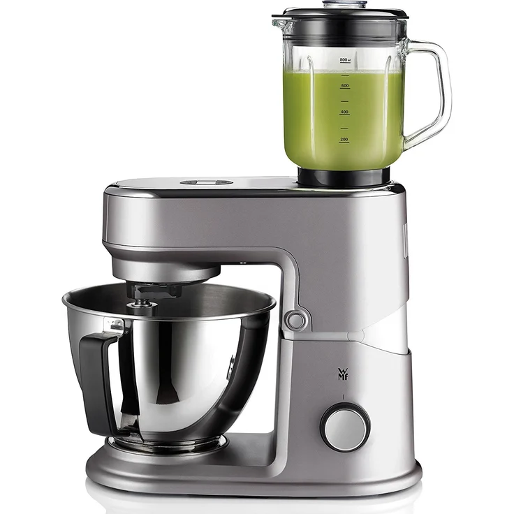 WMF KÜCHENminis Mini-Küchenmaschine mit Planetenrührwerk, 430W, 3L Schüssel, inkl. Patisserie-Set, Standmixeraufsatz, grau – Bild 7
