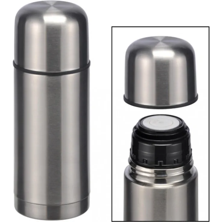 EDELSTAHL Isolierflasche Thermosflasche Isolierkanne Thermoskanne 0,35 Liter