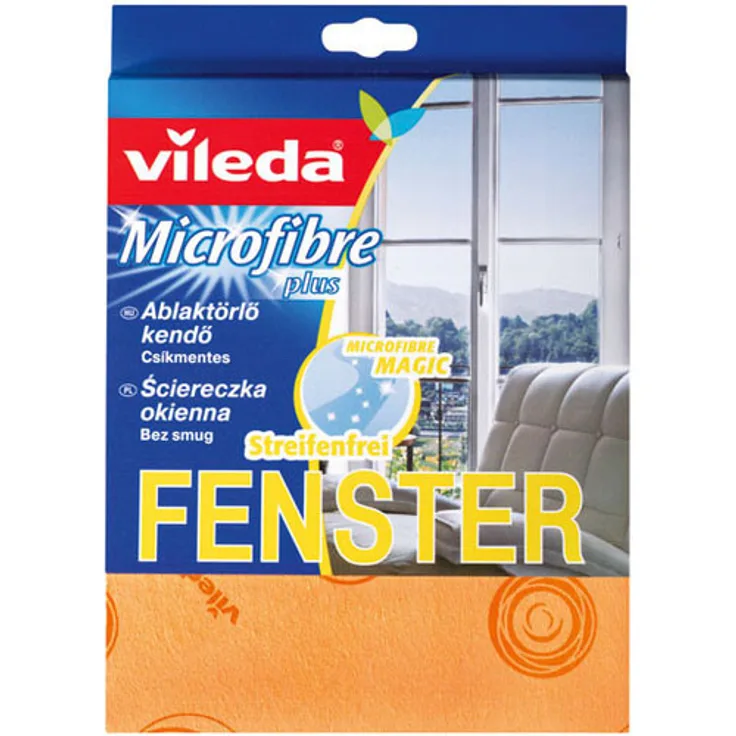 Vileda Glas- und Fenstertuch, 1er Pack