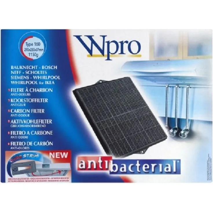 Wpro Aktivkohlefilter DKF41 Typ CHF160 passend für Bauknecht, Bosch 481281718527 - Whirlpool