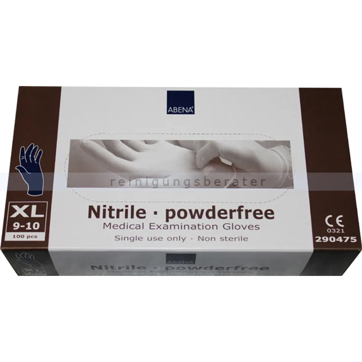 Abena Nitrilhandschuhe blau XL