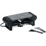 Kela 66493 Raclette mit Granitplatte, Für 2 Personen, 350 W, 230 V, Splügen