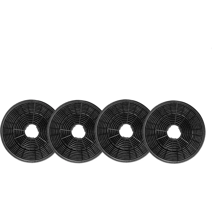 Silverline AF 100 Aktivkohlefilter-Sparset 2 Paar 