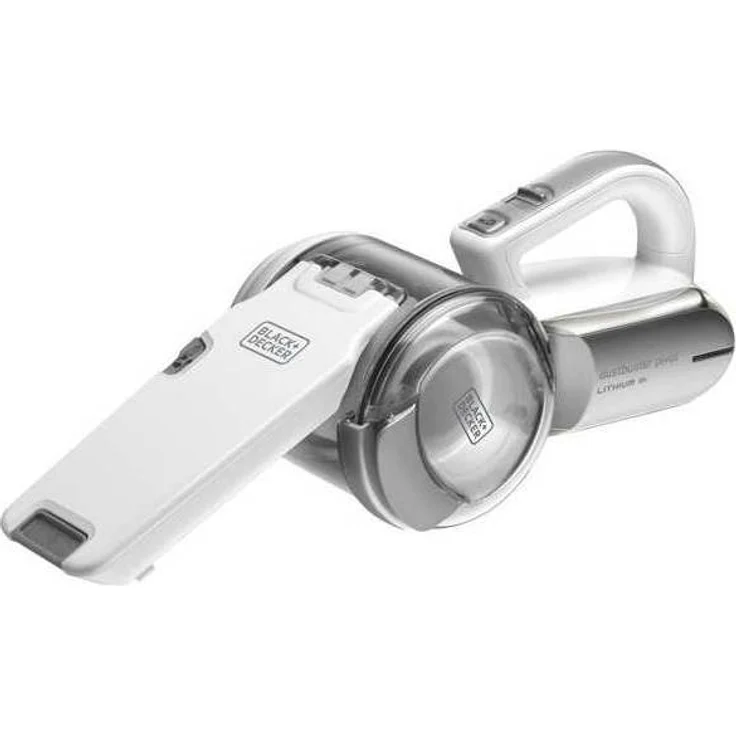 Black + Decker Dustbuster Pivot PV1820L Kleinstaubsauger, 10 min Akkubetrieb, Wandhalterung und Ladestation, Fugendüse und Polsterbürste – Bild 1