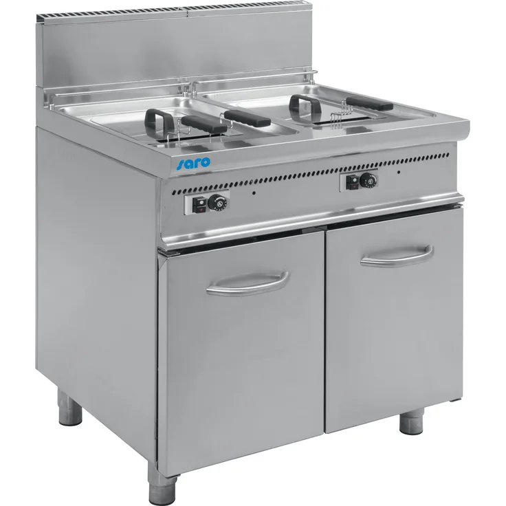 Saro 423-1105 E7-FLG2V17 Gasfritteuse, 2 x 17 L