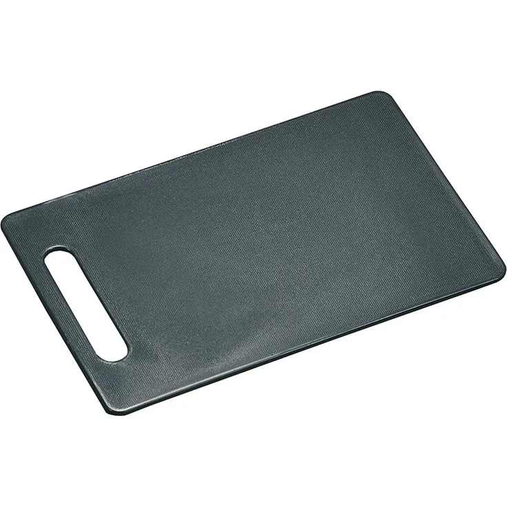 Kesper 30464 Schneidebrett rutschfeste Kunststoff grau 24 x 15 x 0,5 cm
