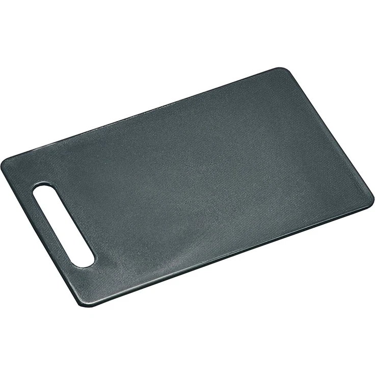 Kesper 30464 Schneidebrett rutschfeste Kunststoff grau 24 x 15 x 0,5 cm – Bild 1