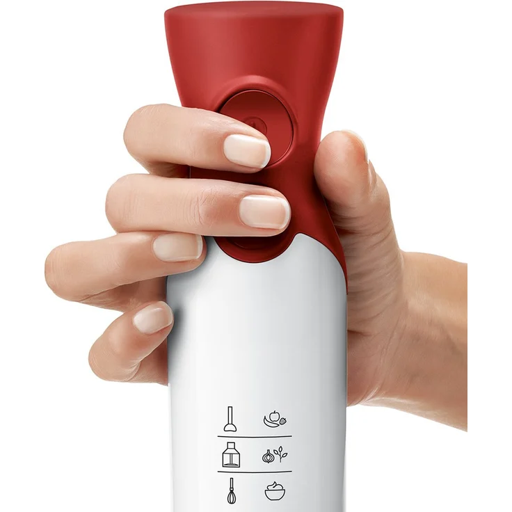 Bosch MSM64010 ergonomischer Stabmixer mit Kunststoff-Mixfuß mit QuattroBlade, 450 Watt – Bild 3