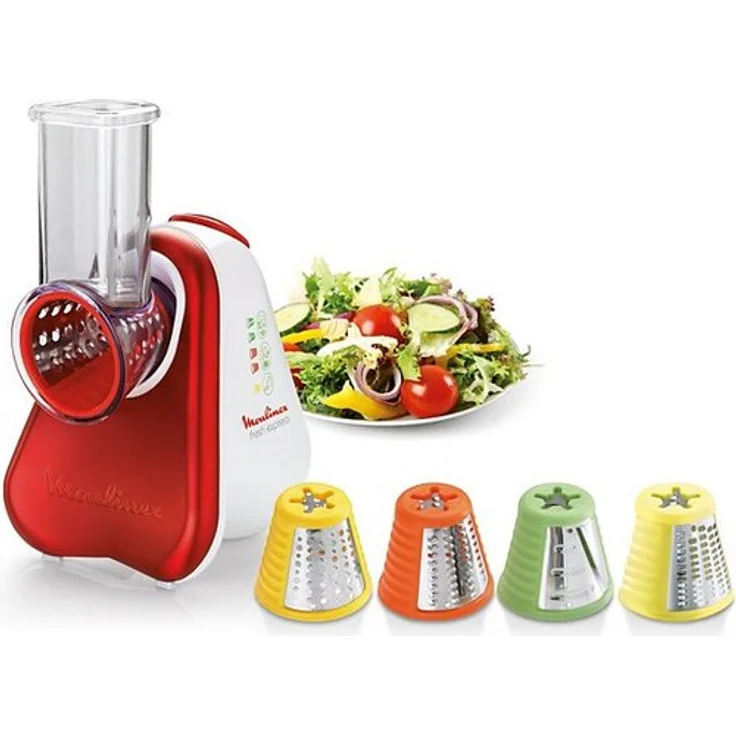 Moulinex DJ756G15 Fresh Express Plus Elektrisches Schnitzelwerk Zerkleinerer, 200 Watt – Bild 3