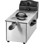 Clatronic FR 3255 FF Kaltzone-Fritteuse Filter 3 Liter 2000 Watt, inox