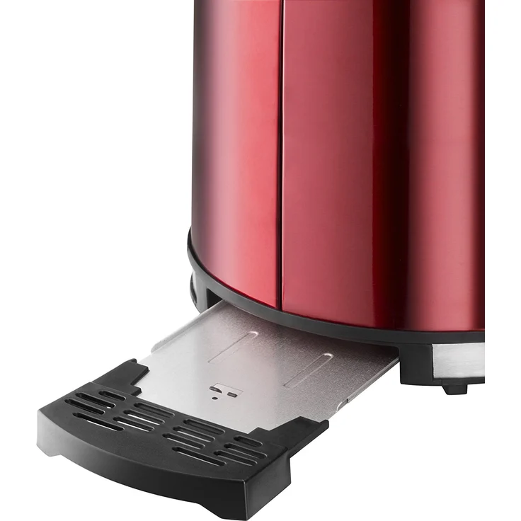 Grundig TA 6330 Toaster Red Sense, Doppelschlitztoaster, 850W, 6 Bräunungsstufen, rot – Bild 2