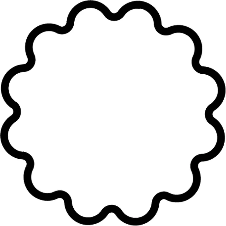 Kaiser Ausstechform Mandelring Klein