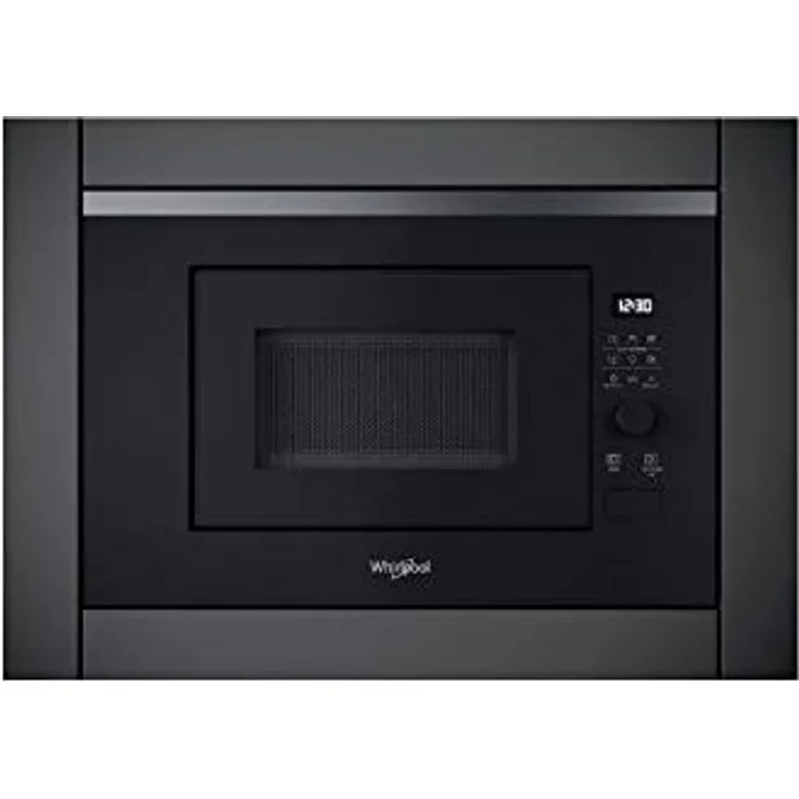 Whirlpool WMF201G Mikrowelle mit Grill, Einbaugerät, 800 Watt, 20 Liter Garraum, inox
