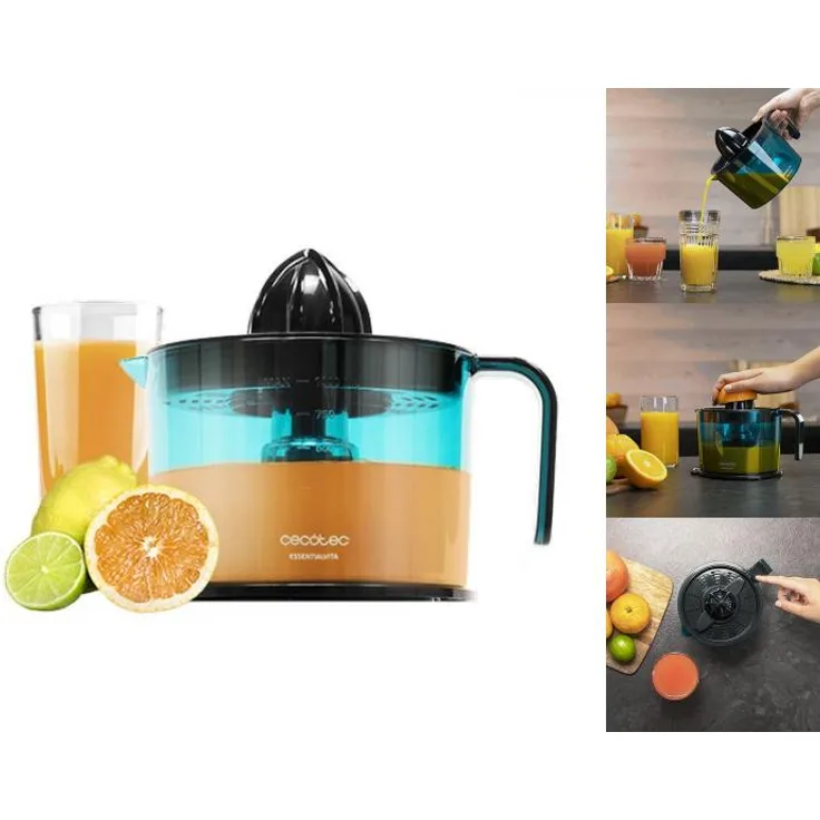 Cecotec Elektrischer Entsafter EssentialVita Adjust 1 L 40W Schwarz