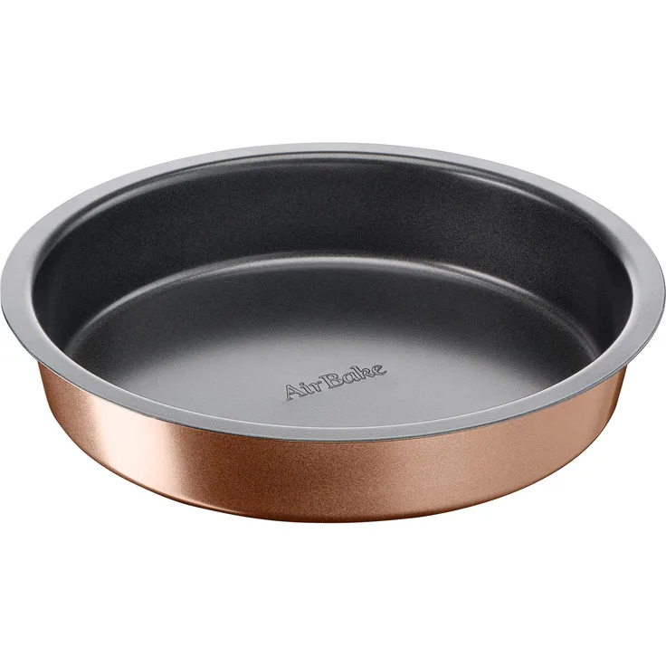 Tefal J2559614 Airbake Backform, 23 cm, Antihaftbeschichtung, Stahl, Braun