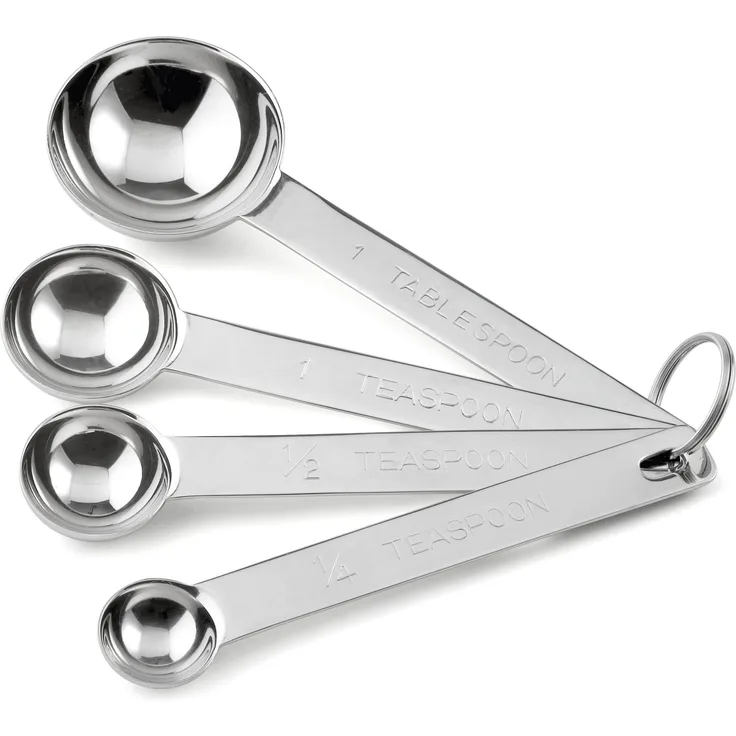 Weis 13904 Messlöffel Set, Edelstahl