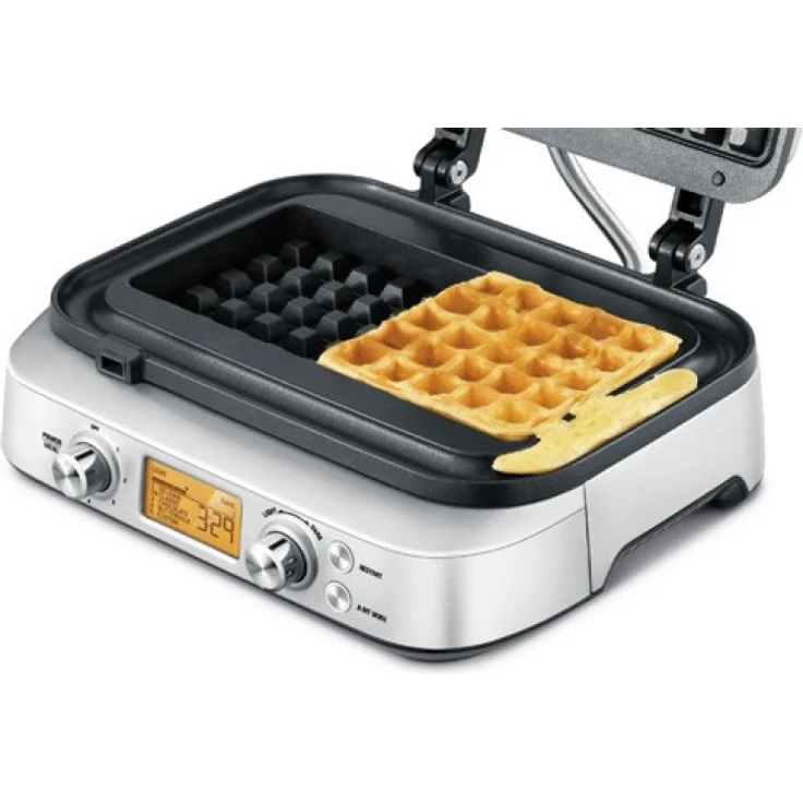 SAGE SWM620 the Smart Waffle Pro Waffeleisen mit LED-Anzeige, Belgische Waffeln  – Bild 4
