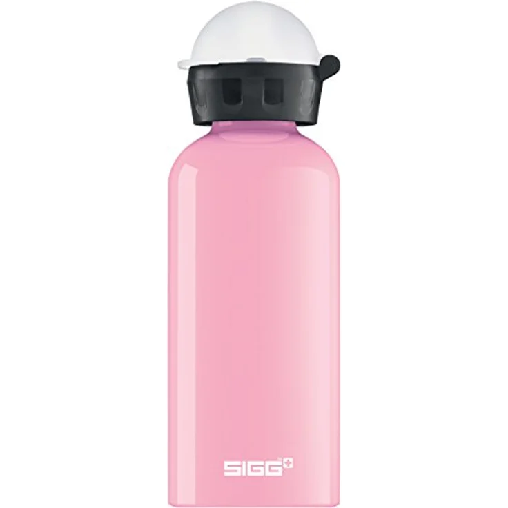 SIGG KBT Icecream Kinder Trinkflasche (0.4 L), Kinderflasche mit auslaufsicherem Deckel, federleichte Trinkflasche aus Aluminium – Bild 1