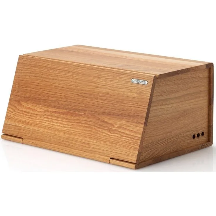 Continenta Brotkasten, Holz, (1-tlg), Aus Eichenholz gefertigt