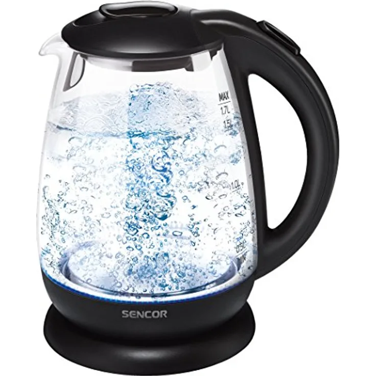 SENCOR SWK 1785BK, Wasserkocher, Elektrischer Glaswasserkocher