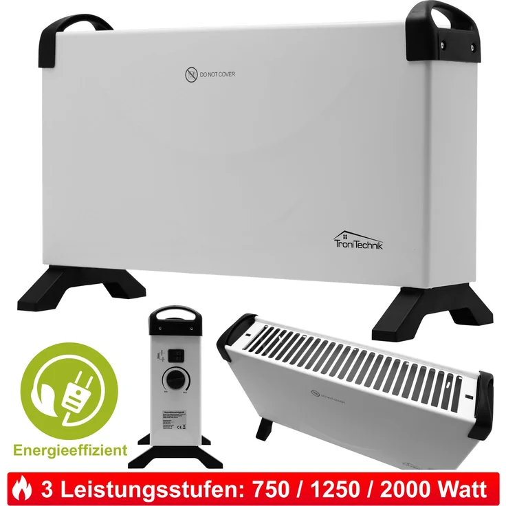 Tronitechnik Konvektionsheizgerät TT-KH-101, Konvektor – Bild 2