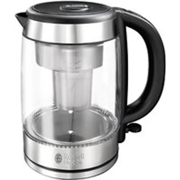 Russell Hobbs 20760-57 Glas Clarity, Wasserkocher, integrierter BRITA Wasserfilter, 1,0l + 0,5l Filtereinsatz, 2200W, Beleuchtung, inkl. Filterkartusche, Füllmengenmarkierung, Teekocher 20760-57 – Bild 2