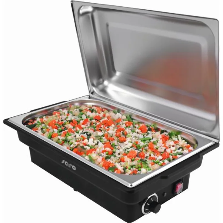 SARO Elektrischer Chafing Dish LORENA Warmhalteplatte